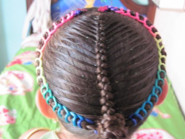 Cómo hacer peinados para niñas con ligas