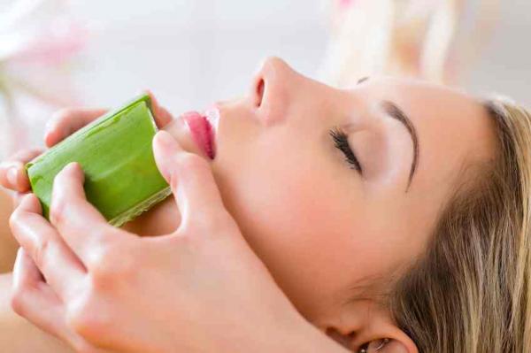 Mascarilla para piel seca con aloe vera